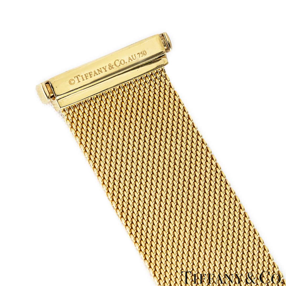 Tiffany & Co. Yellow Gold Somerset Mesh Bracelet Tiffany & Co. Yellow Gold Somerset Mesh Bracelet